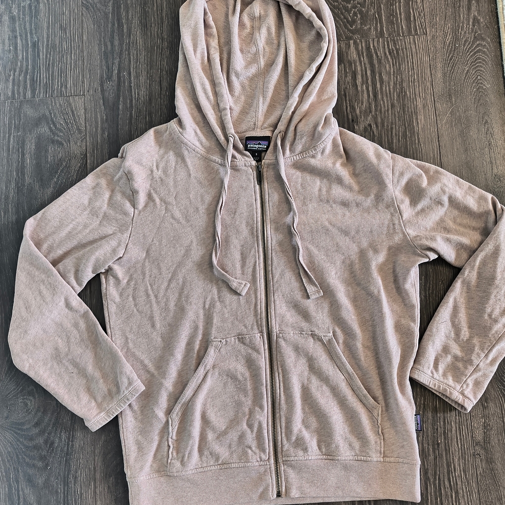 Patagonia Organic Cotton Zip-Up Hoodie